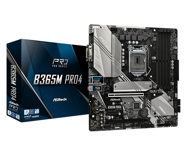 ASRock  B365M PRO4 Motherboard Intel