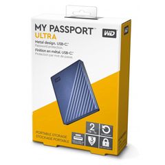 WD My Passport Ultra 2TB External HDD Type C