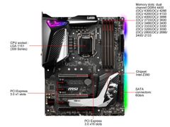MSI MPG Z390M Gaming Pro Carbon AC Motherboard Intel