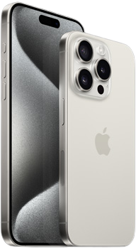 apple iphone 15 pro and max white titanium