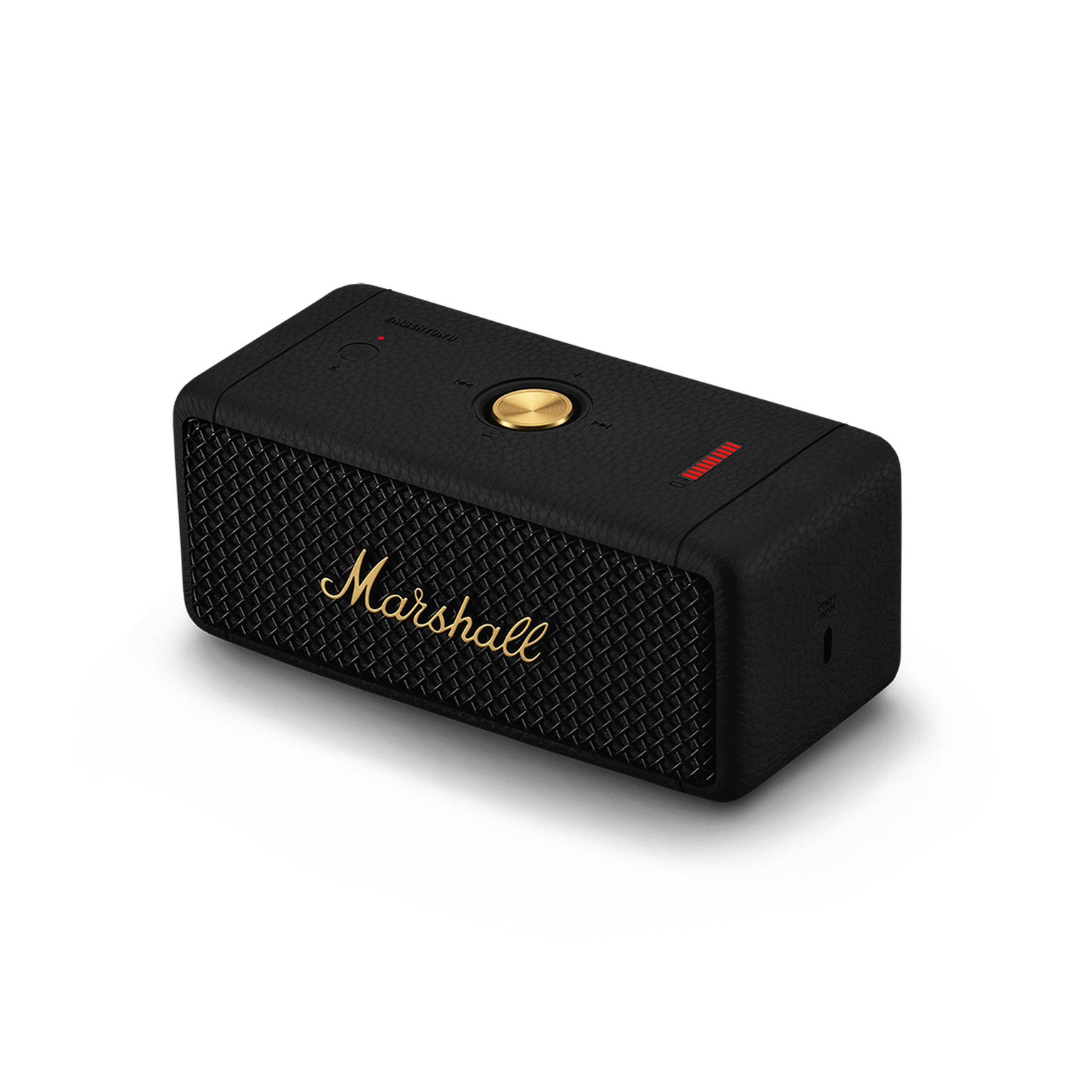 Marshall Emberton II Portable Bluetooth Speaker in Black and Brass (main)