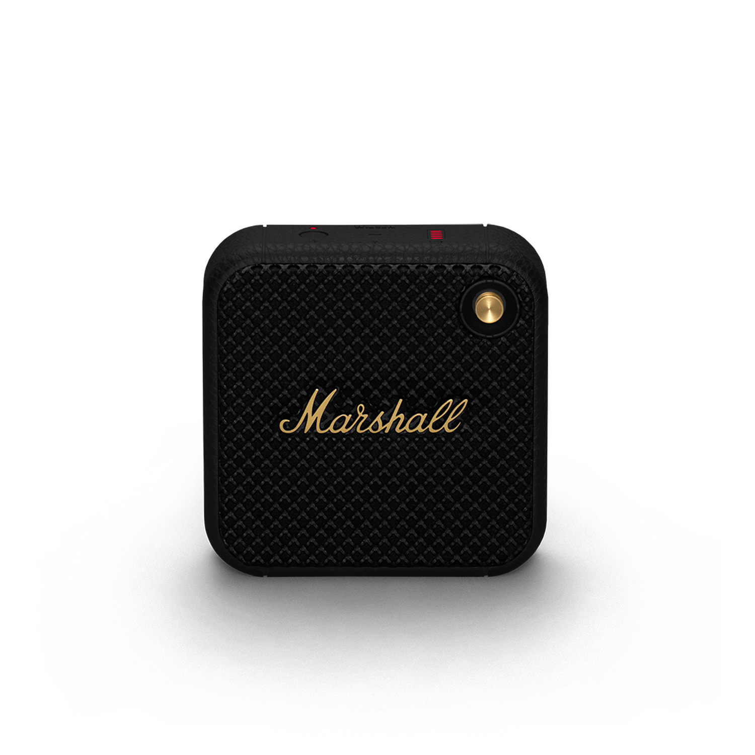 Marshall Willen Portable Bluetooth Speaker in Black and Brass (main)