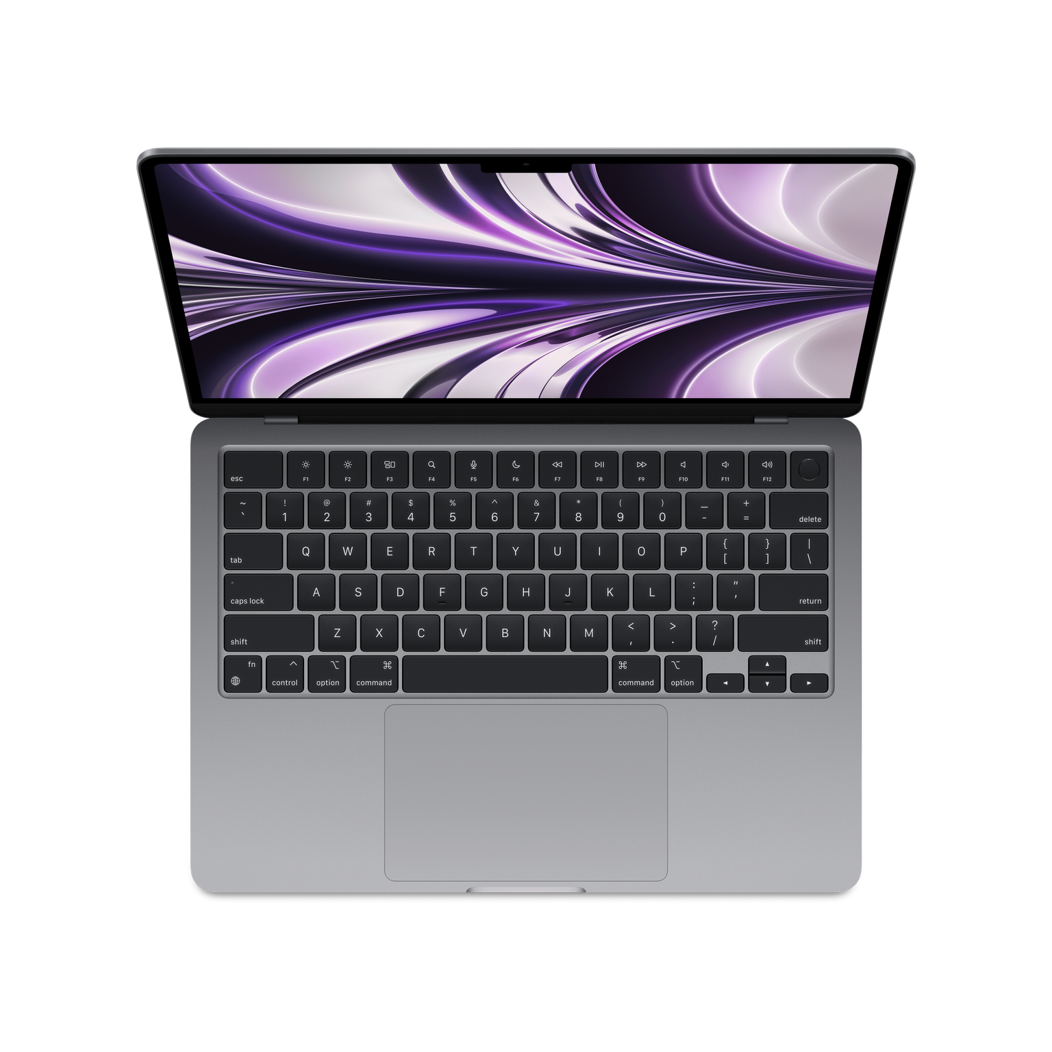 MacBook Air with M2 in Space Gray (main)