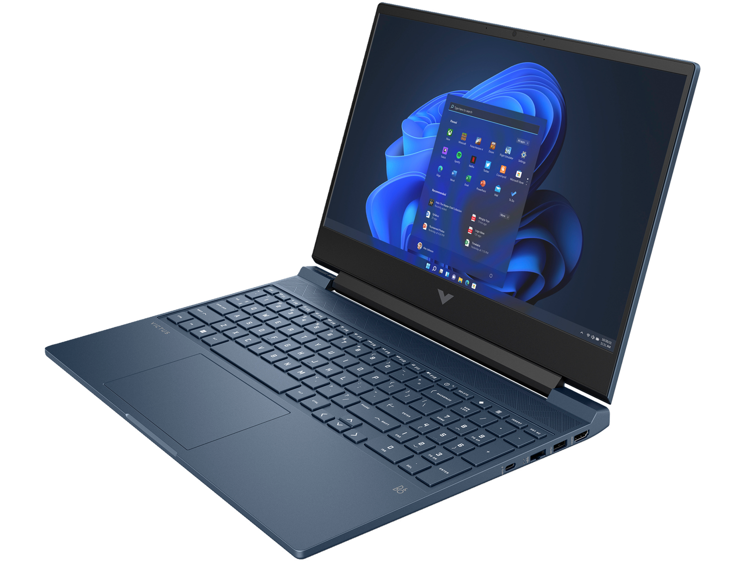 HP Victus 15 with 13th Gen Intel Processor in Performance Blue (main)
